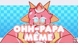 Ohh Papa Meme ft. Strawberry crepe cookie | Cookie run Kingdom Animation | Flipaclip