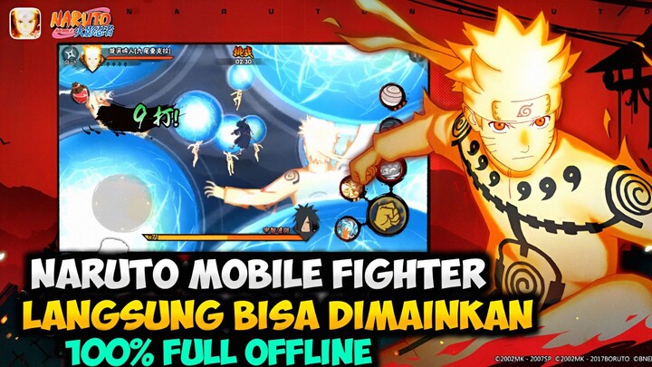Game Naruto Mobile Fighter Offline Grafik Pixel Art Terbaru