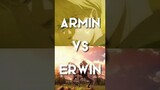 Armin vs Erwin: Who Comes Out on Top? #anime #attackontitan #shorts #animeedit