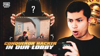 Winning vs Conqueror Ranked HACKER in PUBG MOBILE