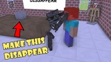 Monster School : MAKE STONE DISAPPEAR CHALLENGE - Minecraft Animation