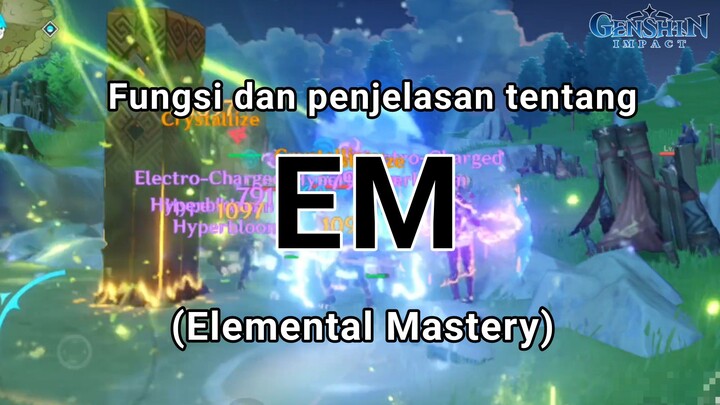 Fungsi dan penjelasan tentang apa itu EM (Elemental Mastery)