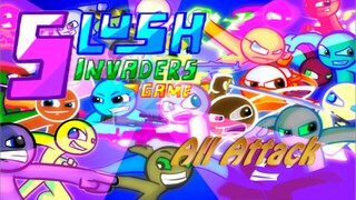 Old Flash Game: Slush Invaders All Attack