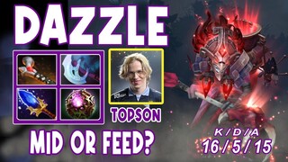 Topson Dazzle Midlane Highlights Gameplay 16 KILLS | MID OR FEED? | Trend Expo TV