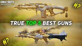 True Top 5 best Guns in Cod Mobile Season 4 #codm