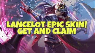 REDEEM LANCELOT INCOMING SKIN | FLORAL KNIGHT! CLAIM IT