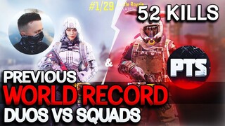 52 KILLS ✔️ Previous WORLD RECORD Duos vs Squads - Call of Duty Mobile Battle Royale