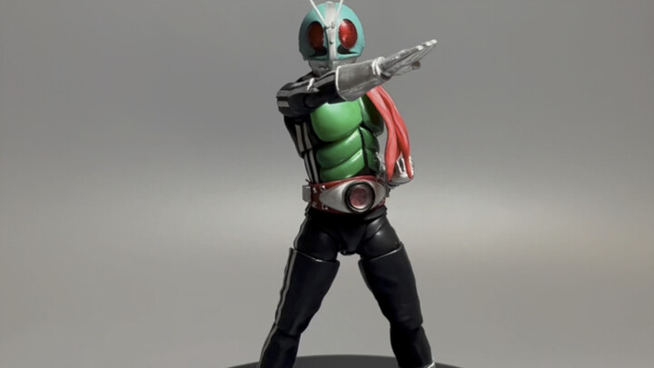 โกในประเทศแกะสลักอย่างประณีต Kamen Rider No. 1 สีครบรอบ 50 ปีตรงกับการแกะสลักกระดูกจริง shf รุ่นบูรณ