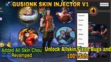 GusionK Skin Injector V1 | Added Skin plus Hero Chou Revamped, and Cuztumize Skin | MobileLegends