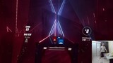[I’m so exhausted] Rhythm Lightsaber-Only My Railgun-I just want to clear the level! ! !