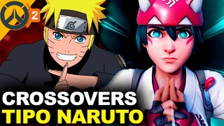 OVERWATCH 2 TERÁ CROSSOVERS TIPO "NARUTO" EM FORTNITE?!