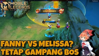 Gameplay Fanny vs melissa? tetap bisa kill banyak boss⚡🦾