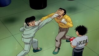 KIMORA AND AIOKI TEACH IPPO HOW TO DO SHADOW BOXING