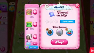CANDY CRUSH SAGA LEVEL 21 (NEW VERSION)
