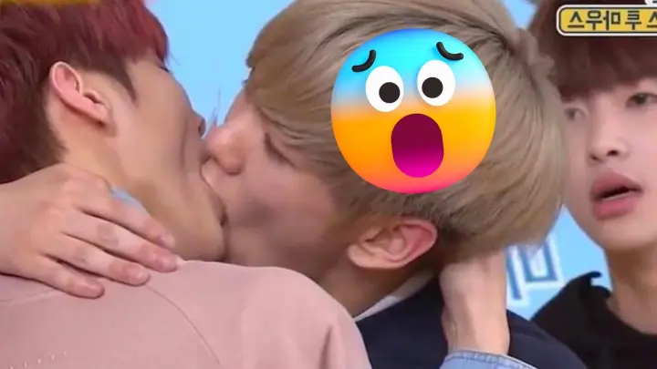When Kpop Idols Were Forced To Kiss Each Other for Fame