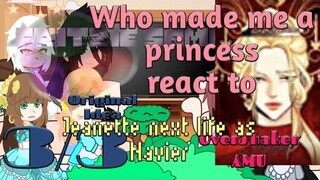 Who made me a princess react to Jeanette next life as Navier || 3/3 || OverShaker AMU || Original