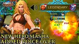Masha Added Voice Over Gameplay - Mobile Legends Bang Bang
