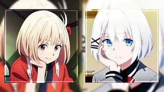 Emak dan anak beda anime, bisa samaan gitu