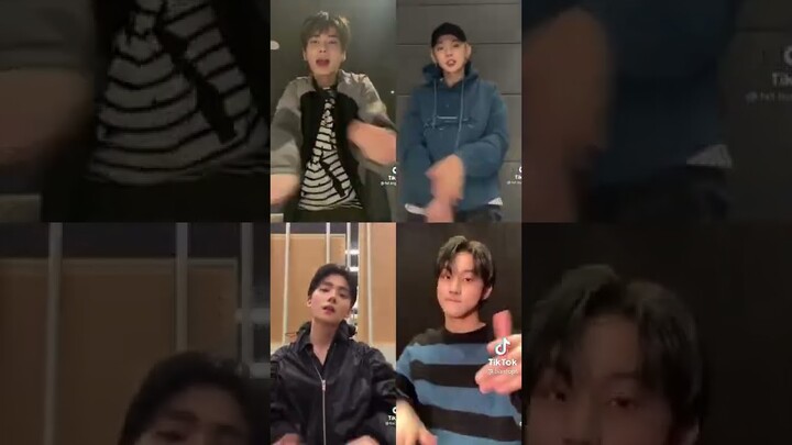 Enhypen Jungwon,TXT Yeonjun and Taehyun,Trainee A Sangwon "PS5 Challenge" #tiktok #tiktok #enhypen
