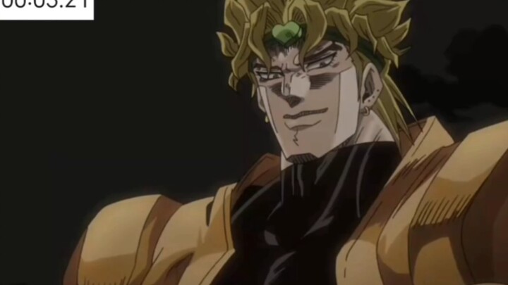 『JOJO』 When Dio learned that the 『world』 could only be paused for five or nine seconds