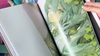 [Đánh giá Luo Shen] Mua album tranh tặng ba lô! Album nghệ thuật kỷ niệm 16 năm của Hatsune Miku Pic