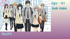 ReLIFE | Eps - 01 [Sub Indo]