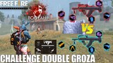 PAKAI DOUBLE GROZA - SENJATA TER SAKIT DI FREE FIRE !!! LANGSUNG AUTO BOOYAH DONK!