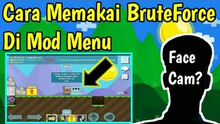 Cara Memakai BruteForce Di Mod Menu Powerkuy | Growtopia Indonesia