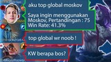Prank Nyamar Jadi Indonesia No 1 Moskov, RRQ XINNN - Mobile Legends