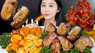 [ONHWA] Tiếng nhai mực biển 🧡Hải sản sống!