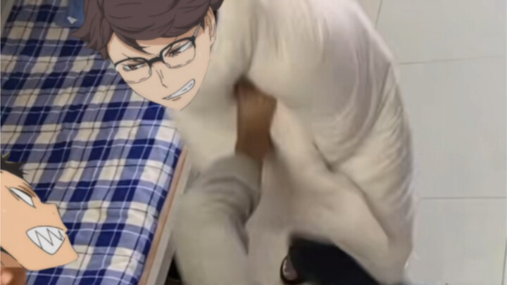 Oikawa is very courageous