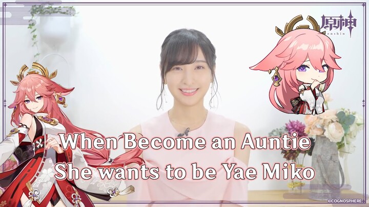 Ayane Sakura wants to become Yae Miko - EN/ID | Genshin Impact