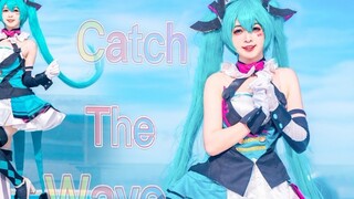 วันครบรอบ 14 ปีของ Hatsune Miku ❤️ขอแสดงความยินดีวันเกิด❤️ "Catch The Wave" MIKU / คอสเพลย์ [Qing Do