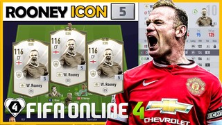 Wayne Rooney ICON +5 Ngày Đầu Tiên Xuất Hiện Tại Server FO4 VN: Siêu Phẩm SÚT XA & ZD Từ R10