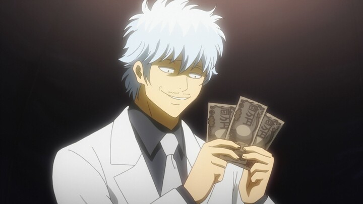 Gintama: Không thể tin được! Gintoki, tên trùm đen tối, không có tiền!