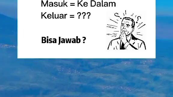 bisa jawab?