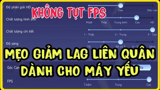 Bật mí Mẹo Cài Đặt Giảm Lag Liên Quân cho máy yếu mới nhất năm 2023 | Fix Lag Liên Quân