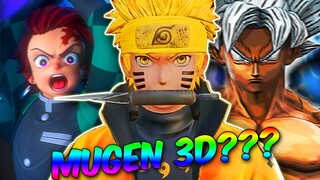 MUGEN 3D?? VOCÊ VAI SE SURPREENDER COM ESSE JOGO