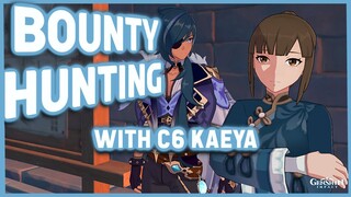 Bounty Hunting with C6 Kaeya [World Level 8] | Genshin Impact