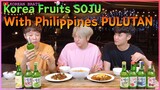 [REACT] Korean guys try fruit flavored SOJU (ENG SUB)