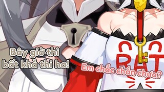 【Hololive Vietsub】Cái khóa đó hả Zeta? Để tui nhờ Baelz mở cho :D