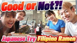 Filipino Ramen is Fake one?! Japanese Judge Ramen in the  Philippines