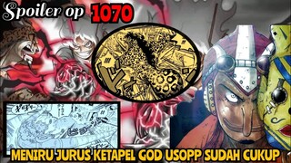 SPOILER OP 1070 - DEWA NIKA MENIRU JURUS DEWA KEBERUNTUNGAN "GOD USOPP" !!! | SPOILER ONE PIECE 1070