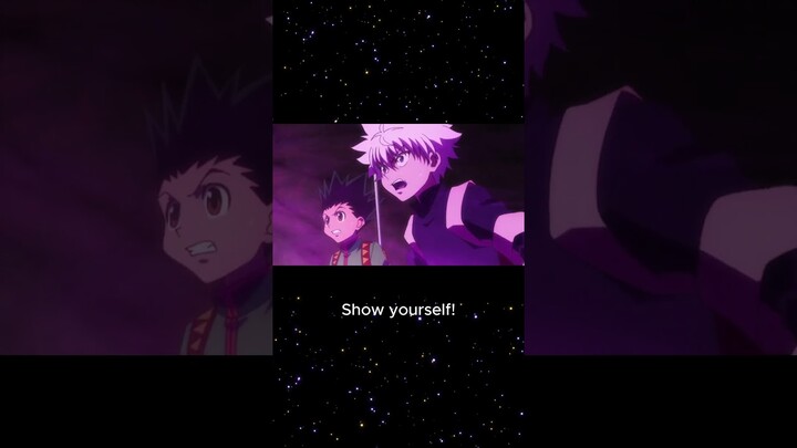 Gon and Killua face a menacing aura!! They will turn back #hunterxhunter #killuazoldyck #animeshorts