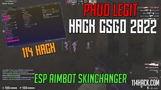 Hướng Dẫn Tải Hack CS:GO Miễn Phí Bản PHUD Rage&Legit :Wall,AimbotSkin Changer