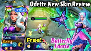 ODETTE NEW FREE SKIN GAMEPLAY!💜 BUTTERFLY FAERIE🦋🧚🏻‍♀️SO PRETTY😍