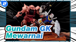 [Gundam GK] Bertarung! Mewarnai Gundam Adegan GK Dengan Pena_2