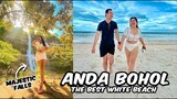 BOHOL 2022 - Travelling to BEST White Beach in Anda Tallest Falls and Cliff Jumping at Cabagnow Cave