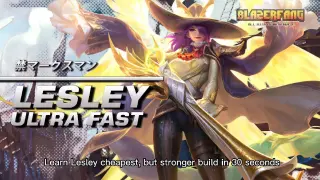 Mobile Legends: Lesley New Speed Build
