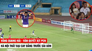 Vắng Quang Hải, Văn Quyết Trượt Pen Hà Nội Từng Thất Bại Trước Sài Gòn Thế Này Đây | Khán Đài Online